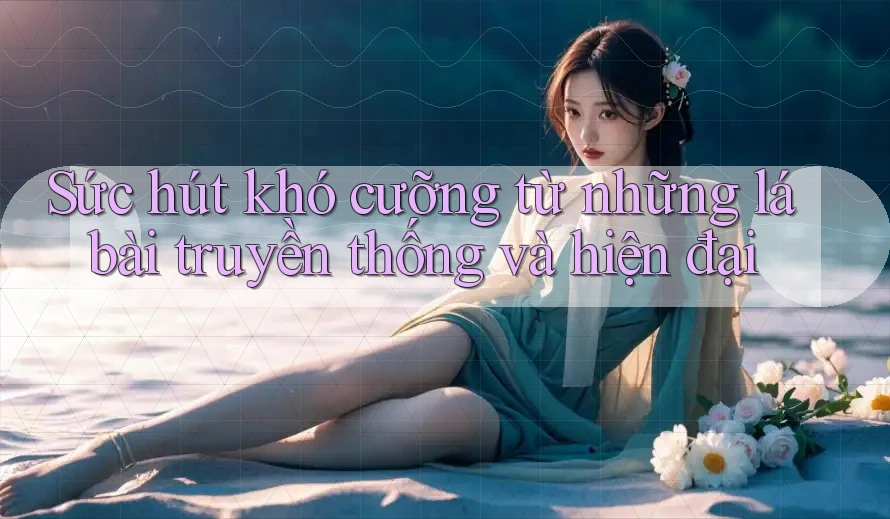 Sức hút khó cưỡng từ những lá bài truyền thống và hiện đại Sức hút khó cưỡng từ những lá bài truyền thống và hiện đại