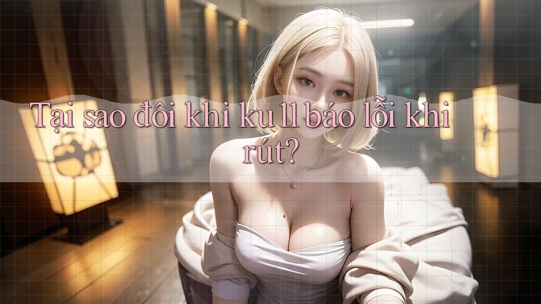 Tại sao đôi khi ku11 báo lỗi khi rút? Tại sao đôi khi ku11 báo lỗi khi rút?