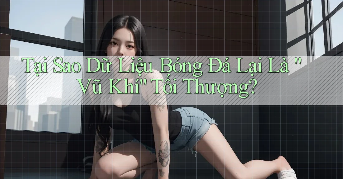Tại Sao Dữ Liệu Bóng Đá Lại Là “Vũ Khí” Tối Thượng? Tại Sao Dữ Liệu Bóng Đá Lại Là “Vũ Khí” Tối Thượng?