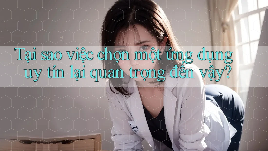 Tại sao việc chọn một ứng dụng uy tín lại quan trọng đến vậy?