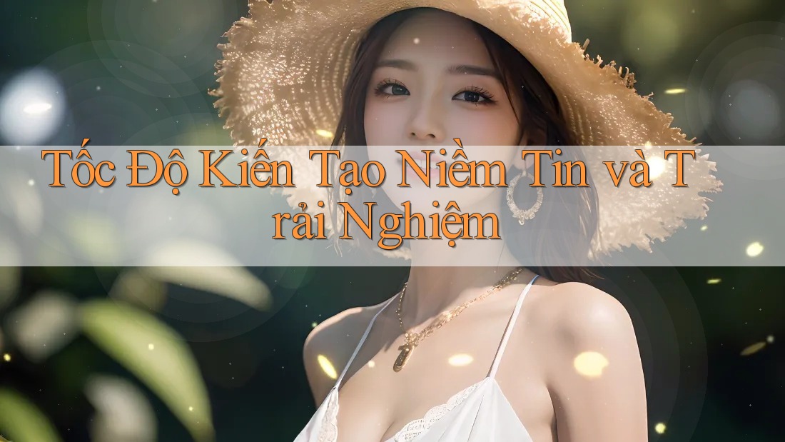 Tốc Độ Kiến Tạo Niềm Tin và Trải Nghiệm Tốc Độ Kiến Tạo Niềm Tin và Trải Nghiệm