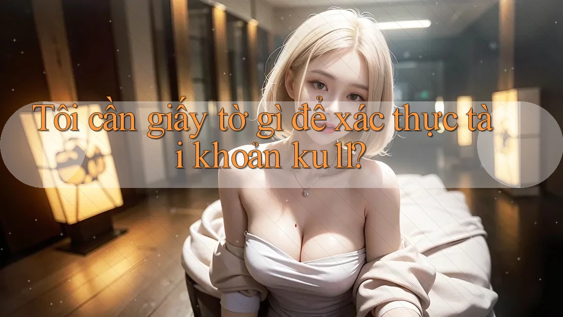 Tôi cần giấy tờ gì để xác thực tài khoản ku11? Tôi cần giấy tờ gì để xác thực tài khoản ku11?