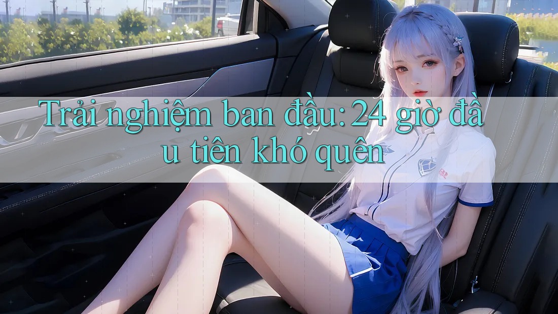 Trải nghiệm ban đầu: 24 giờ đầu tiên khó quên Trải nghiệm ban đầu: 24 giờ đầu tiên khó quên