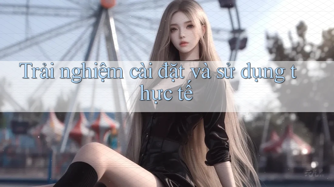 Trải nghiệm cài đặt và sử dụng thực tế Trải nghiệm cài đặt và sử dụng thực tế