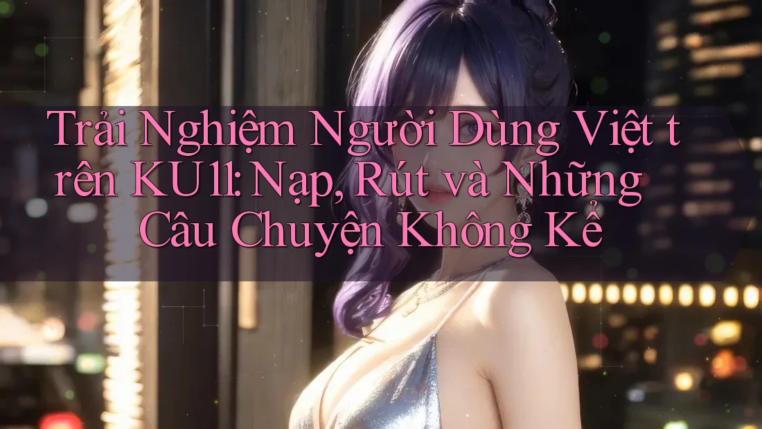 Trải Nghiệm Người Dùng Việt trên KU11: Nạp, Rút và Những Câu Chuyện Không Kể Trải Nghiệm Người Dùng Việt trên KU11: Nạp, Rút và Những Câu Chuyện Không Kể