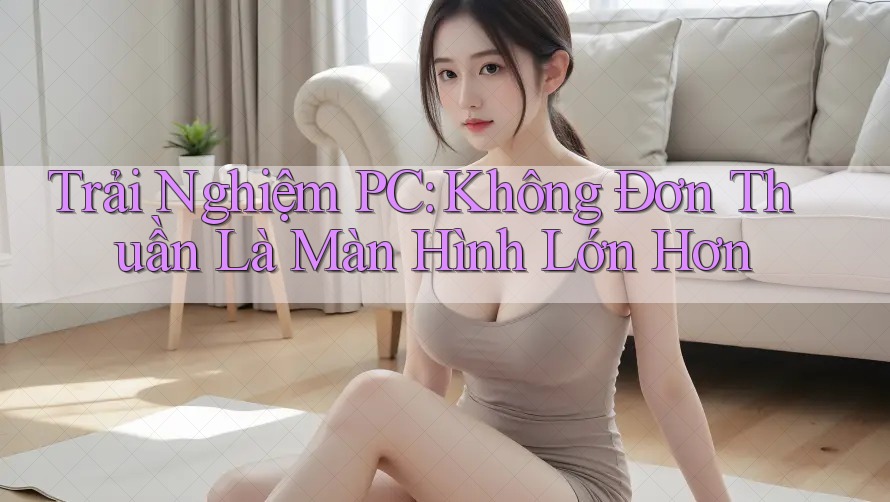 Trải Nghiệm PC: Không Đơn Thuần Là Màn Hình Lớn Hơn